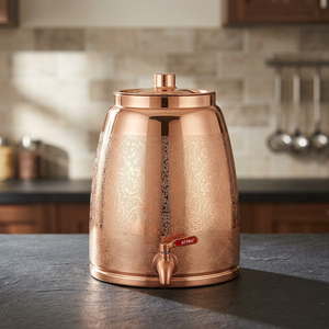 Distributeur d'eau en cuivre Atro avec robinet pour usage domestique - Product Image 6
