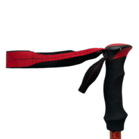 Wholesale Adjustable 3 Section 6061 Aluminum Hiking Pole Floral Pattern Custom Logo for Outdoor Sports Gear Distributor
