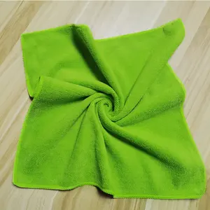 quick-dry micro fibre 350gsm micro fiber washing 40*40cm car micro shop wipers custom microfiber cleaning cloth rags car towel