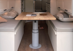 Pied de table pour camping-cars et voitures/caravanes, vente chaude, prix direct d'usine, tuyau galvanisé de haute qualité, télescopique, pliable manuellement - Product Image 6