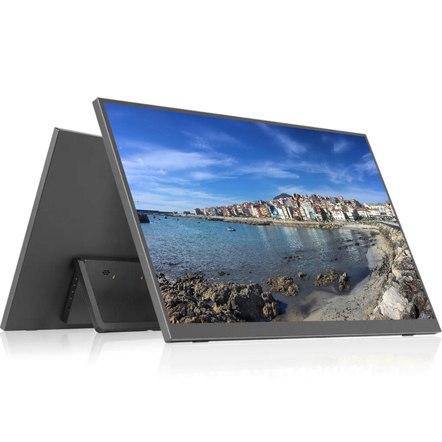 18.5 Inch IPS 1080P Portable Monitor for Laptop Business Use with Touch Screen USB Type-C & for Ports