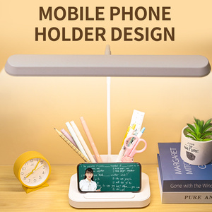 Lámpara de Escritorio LED Moderna de Fábrica, Recargable, con Tres Temperaturas de Color, con Portalápices, Lámpara de Mesa Multifuncional para Sala de Estar - Product Image 3