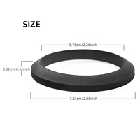 Joint torique en silicone et métal pour machine à café, pièce de remplacement pour modèles, 1 pièce