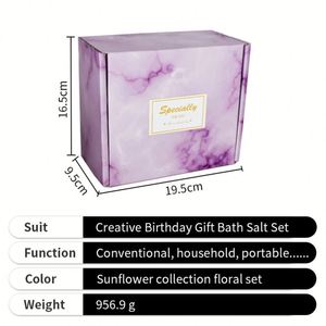 Thanksgiving Gift Boxes Set Wedding Guest Bridesmaid Luxury Towel <b>Bath</b> Spa Gift Set for Women - Product Image 4