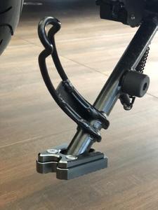 Moto CNC alluminio ingrandire piastra laterale ingrandire cavalletto cavalletto prolunga per Vespa GTS GTV 250 <span class=keywords><strong>300</strong></span> <span class=keywords><strong>ie</strong></span> - Product Image 3