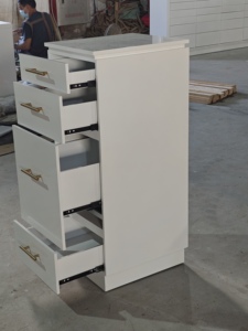 Factory Custom Hair Salon Storage Cabinet with Drawers Barber Shop <b>Tool</b> Station for Hairdresser - Product Image 4