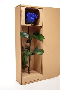 AYOYO Rosa Eterna Blu, Rose Vere Conservate con Stelo Lungo 30-35cm in Confezione <span class=keywords><strong>Regalo</strong></span> per Donne, <span class=keywords><strong>Regalo</strong></span> di <span class=keywords><strong>San</strong></span> <span class=keywords><strong>Valentino</strong></span> 2026 - Product Image 6