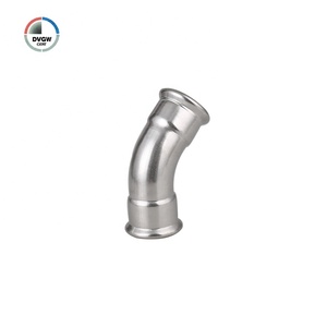 304/316 переходник DVGW из нержавеющей стали M типа мужской переходник 15 мм Гладкая поверхность для воды/газа Пресс фитинги - Product Image 3