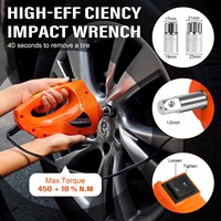 Gato hidráulico eléctrico de acero 5 en 1 para coche, 5T DC12V con llave de impacto, inflador de neumáticos, luz LED integrada y elevación rápida