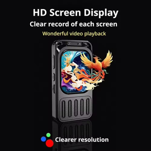 <b>MP3</b> Player With <b>Speaker</b> BT Wireless Touch Screen Portable Voice Recorder FM Radio One Key Recording For Meeting Class - Product Image 2