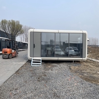 Structure rapide de villa de conception de capsule de l'espace de Chambre en acier préfabriquée écologique moderne