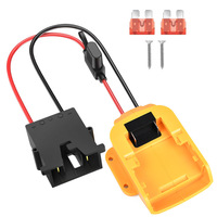 Convertisseur DIY pour batterie au lithium Milwaukee, faisceau de câbles électroniques ABS, connecteur pour véhicules électriques jouets 18V