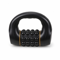 Masseur corporel électrique auto-rotatif à rouleaux multi-balles, batterie au lithium rechargeable par USB, portable, soulagement musculaire des tissus profonds