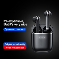 Écouteurs Stéréo Sans Fil Bluetooth 5.0 avec Contrôle Intelligent, Casque de Jeu Stéréo Bass avec Micro, Écouteurs Intra-Auriculaires Sans Fil