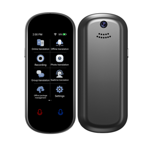 Traducteur vocal instantané Z2 AI, <span class=keywords><strong>portable</strong></span>, écran tactile de 3,1 pouces, traduction en temps réel avec enregistrement, idéal pour les voyages, l'apprentissage et les réunions - Product Image 2