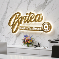 Enseigne LC, nouveau design, enseigne en lettres 3D LED personnalisée pour logo d'entreprise, enseigne pour la décoration de salon