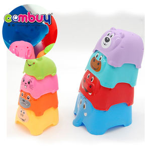 BÉBÉ SALLE DE BAIN JOUETS ANIMAUX COUPE JEUX D'EMPILAGE MACHINE TRIS ET JOUETS DE NICHE - Product Image 1