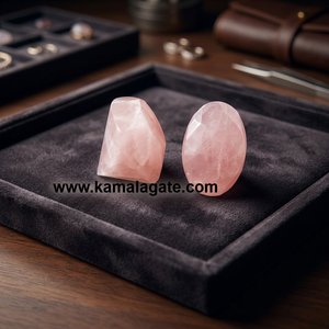 Perles brutes ovales polies en améthyste, pierre précieuse semi-précieuse naturelle, pour la fabrication de bijoux - Product Image 5