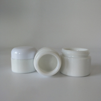 Offre Spéciale STOCK 10ml 20ml 30ml 50ml 60ml100ml opale blanc en céramique blanc pot en porcelaine pour crème cosmétique