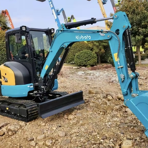 Kubota 3ตันรถขุดขนาดเล็กติดตาม U30ตีนตะขาบขุดไมโคร U 15 17 20 30 35 55 - Product Image 1