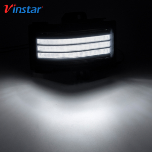 Per Ford per F150 2015-2022 modelli di specchietti da traino fumé specchietto retrovisore dinamico LED indicatore di direzione per F250 per F350 per F450 - Product Image 3