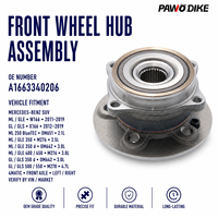 Roulement de moyeu de roue avant OE A1663340206 pour Mercedes Benz W166 X166 – Pièce de rechange pour atelier et réparation de châssis