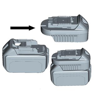 MT20DL adapter converter for Dewalt for Makita 18V Battery Li-Ion BL1830 BL1860 <span class=keywords><strong>BL1815</strong></span> a Dewalt 18V 20V DCB200 - Product Image 5