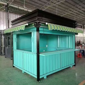 รถขายอาหารสแตนเลส 4.8 ม. พร้อมเตาทอดในตัว ประกอบง่าย ใช้ไฟฟ้าในตัว - Product Image 4