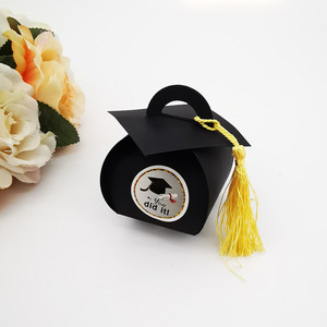 2023 Hot Sale Doctor's Hat Graduation Gift <b>Candy</b> <b>Box</b> Bachelor's Hat Graduation Party Celebration <b>Candy</b> <b>Box</b> - Product Image 2