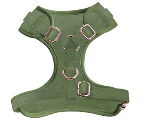 Conjunto de arnés de terciopelo para perro, accesorio de moda de diseño oem, respetuoso con el medio ambiente, a juego con collar y correa para mascotas - Product Image 3