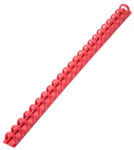 Colored <strong>Plastic</strong> 20/26/30-Ring Loose-Leaf Binder Spiral Binding <strong>Clips</strong> for Books Notebooks Hand Accounts and Storage Accessories - Product Image 4