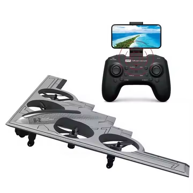 Mini 2.4G RC Drone, EPP Remote Control Aircraft with Wireless Camera, Kids Flying Toy for Photography Beginners