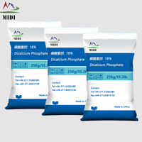 Phosphate dicalcique DCP MCP pureté 18% pour alimentation de poulet, sac de 25 kg, favorise une croissance saine