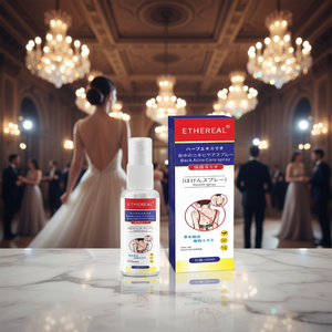 Спрей для лечения акне на спине с растительными экстрактами, жидкость для ухода за кожей тела, для здоровья спины, от прыщей и акне - Product Image 1