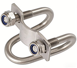 Abrazadera <span class=keywords><strong>de</strong></span> <span class=keywords><strong>Tubo</strong></span> Doble U <span class=keywords><strong>de</strong></span> Acero Inoxidable <span class=keywords><strong>de</strong></span> Alta Resistencia, Abrazadera <span class=keywords><strong>de</strong></span> <span class=keywords><strong>Tubo</strong></span> con Perno Doble U <span class=keywords><strong>para</strong></span> Fijación <span class=keywords><strong>de</strong></span> Tuberías Dobles e Instalación Resistente a la Corrosión - Product Image 3
