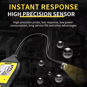 Refrigerante halogênio vazamento <span class=keywords><strong>detector</strong></span> <span class=keywords><strong>R134a</strong></span> R410a R22a ar condicionado HVAC portátil vazamento detecção ferramenta NK-5750A - Product Image 4