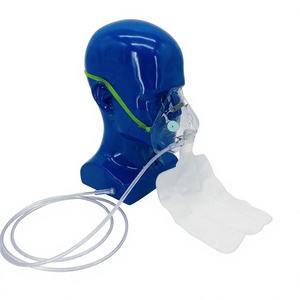 <span class=keywords><strong>Masque</strong></span> à <span class=keywords><strong>oxygène</strong></span> jetable non-réutilisable <span class=keywords><strong>avec</strong></span> poche de réservoir, en PVC chirurgical, pour adulte et enfant, <span class=keywords><strong>avec</strong></span> canule nasale - Product Image 1