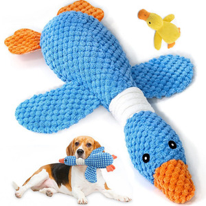 Produits de dropshipping 2026 : Peluche interactive mignonne en forme de canard, jouet à mâcher et couineur pour animaux de compagnie (chats et chiens), Agent de dropshipping - Product Image 1