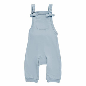 Abbigliamento per Neonati in Bambù Certificato FCS GRS GOTS, Tutina Personalizzabile, <span class=keywords><strong>Salopette</strong></span> Tinta Unita per Bambini - Product Image 4