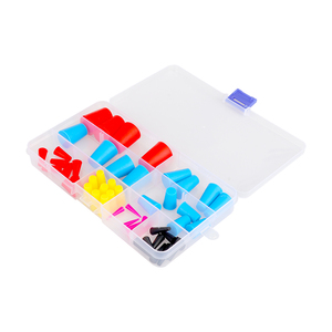 8 kích thước cao Temp Silicone cao su stoppers bảo vệ giảm dần cắm loại - Product Image 5