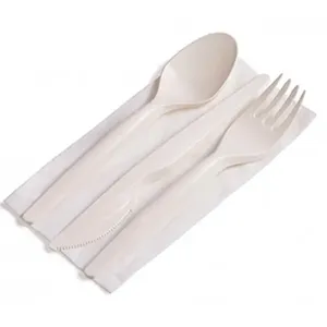 Trio di Posate Compostabili, Gadget Ecologici - Product Image 1