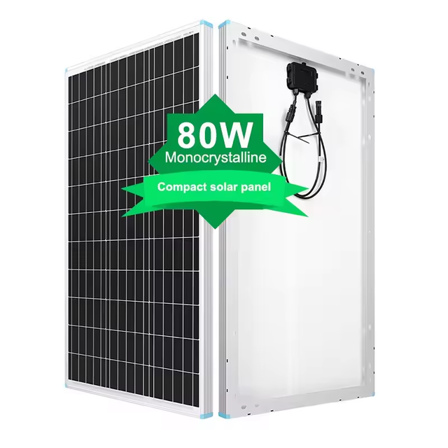 Best Price 80W 100W 120W 150W Mono Solar Panel 12V 18V Durable Rigid Solar Panel PV Module for Street Light Roof