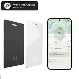 <strong>2025</strong> Google Android Card Find My Device Suitcase Tracker Air Tag Luggage Wallet Finder Wireless Recharge Android AirTag Tracker - Product Image 1