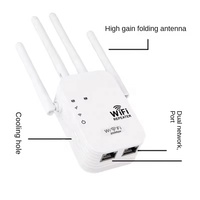 Extensor Wifi Mini a Precio de Fábrica, Fácil Configuración, Amplificador de Señal, Repetidor de 300Mbps, Repetidor Inalámbrico 2.4G LGX - D10