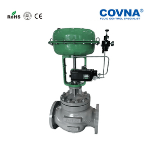 Valve en acier inoxydable Covna vanne sphérique à bride pneumatique à diaphragme à ressort multiple Ss304 Val <span class=keywords><strong>de</strong></span> commande actionnée pneumatique <span class=keywords><strong>de</strong></span> 2 pouces - Product Image 2