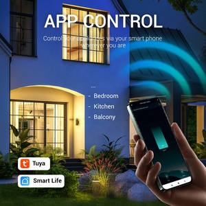 Módulo de panel táctil de vidrio templado de color blanco, negro, gris y dorado, Control de aplicación Tuya Smart Life, interruptor WiFi inteligente de 1 banda - Product Image 6