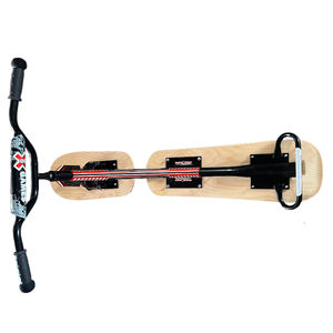 2025 traîneau à <span class=keywords><strong>neige</strong></span> <span class=keywords><strong>Freestyle</strong></span> de haute qualité pour enfants adultes, <span class=keywords><strong>trottinette</strong></span> à <span class=keywords><strong>neige</strong></span> non motorisée avec poignée de direction - Product Image 2