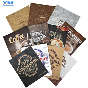 Sachet en aluminium imprimé sur mesure, scellé sur trois côtés, haute barrière, qualité alimentaire, en Mylar, pour café, chocolat, bonbons à suspendre - Product Image 2