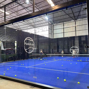Cancha <span class=keywords><strong>de</strong></span> Pádel Portátil Panorámica Modelo Mejorset <span class=keywords><strong>de</strong></span> APEX, 20*10m, Deportes al Aire Libre, Instalación <span class=keywords><strong>de</strong></span> Cancha <span class=keywords><strong>de</strong></span> Pádel Móvil, Equipo Disponible - Product Image 1
