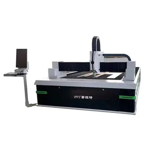 Mesin pemotong Laser serat CNC, 1530 otomatis stensil 1500 Watt 6KW 15kW sublimasi untuk lembaran logam aluminium korea